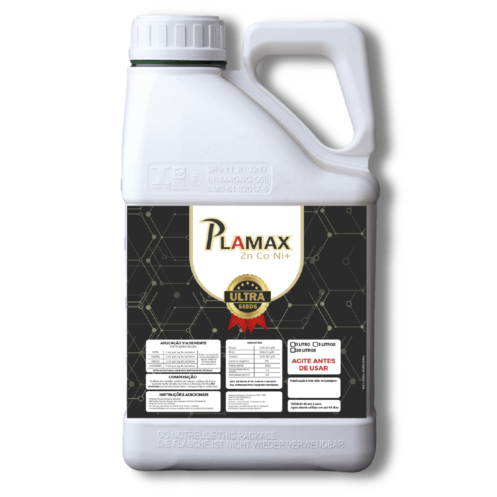 Embalagem PLAMAX ULTRA SEEDS da LABOASE