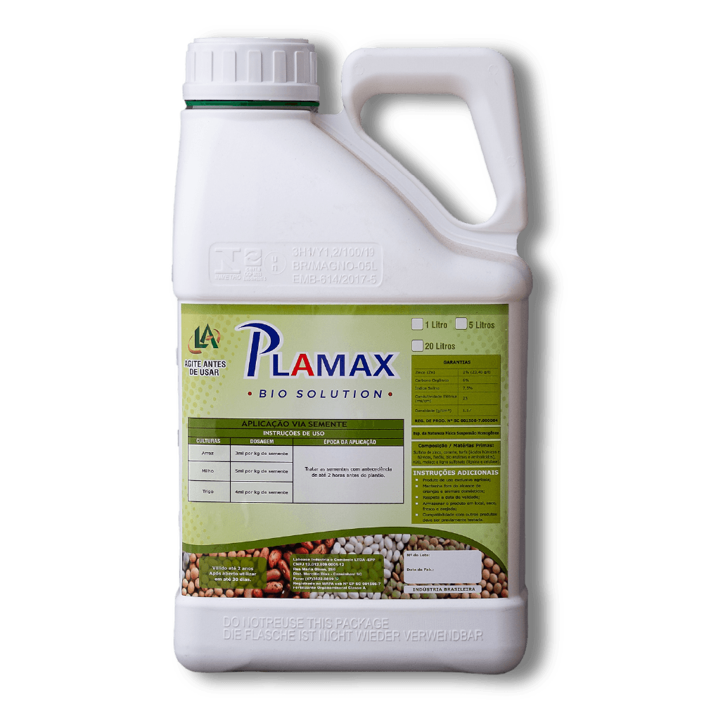 Embalagem oficial PLAMAX