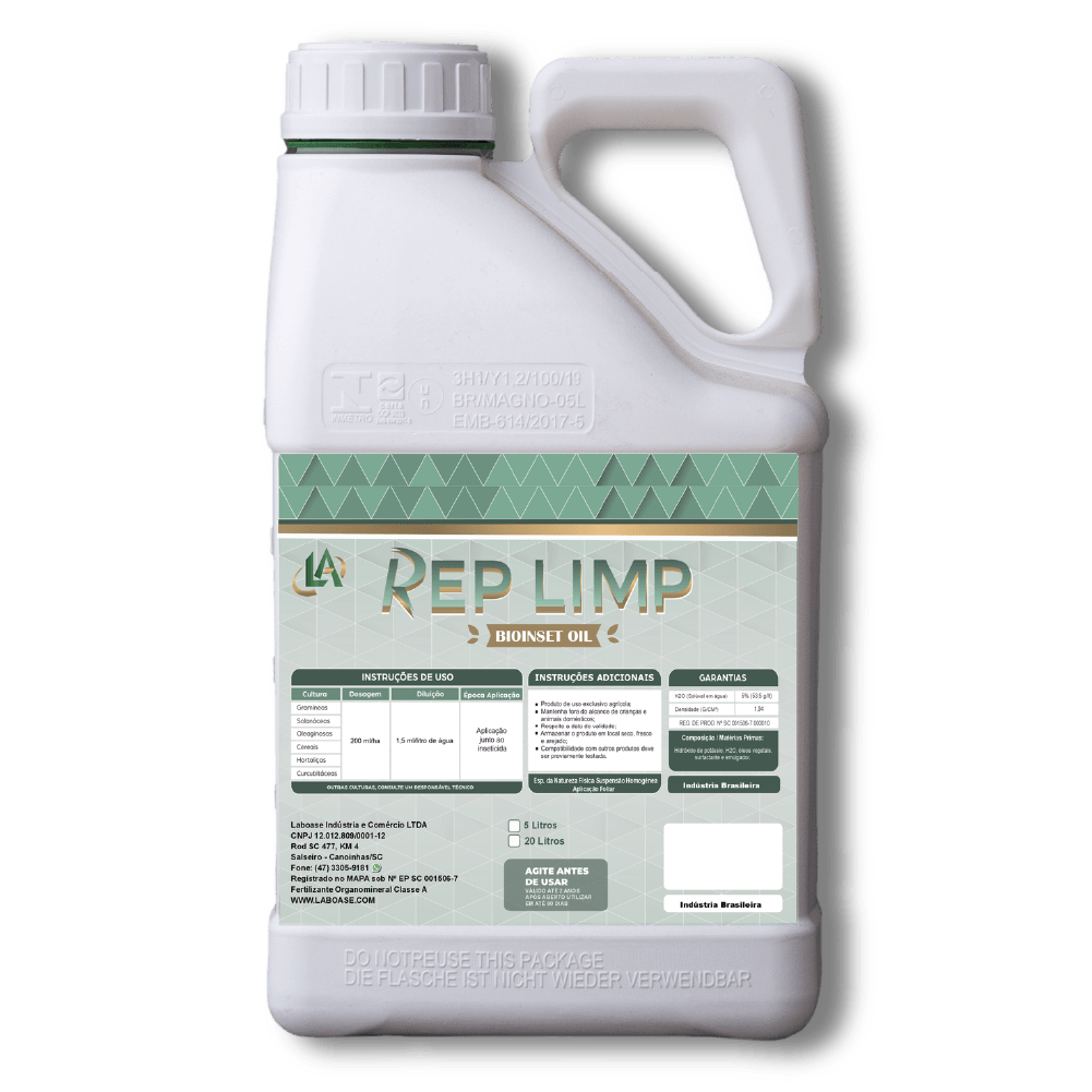 Embalagem oficial REP LIMP